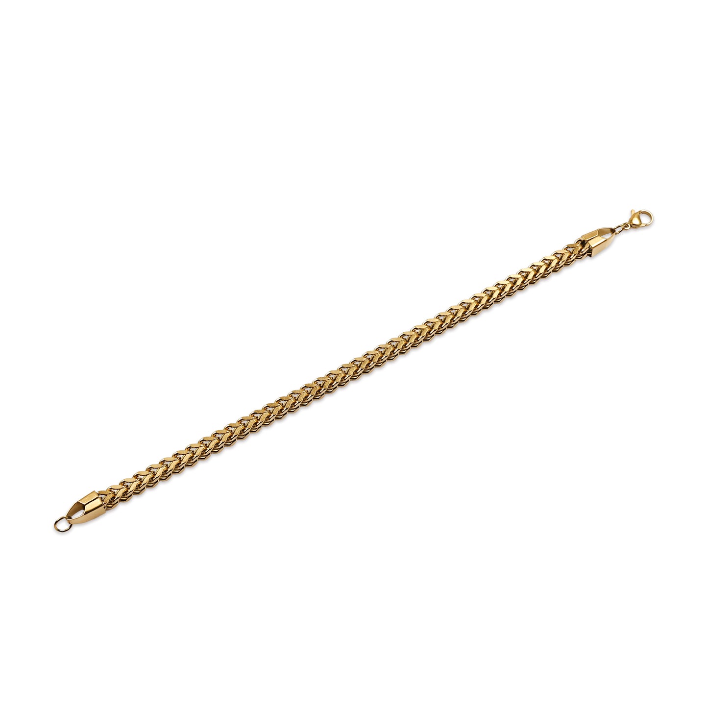 Chunky Cuban Link Bracelet for Men & Women – Solid Chain Jewelry – Minimalist Steel Bracelet - 7 Inch Curb Style Gift for Him or Her