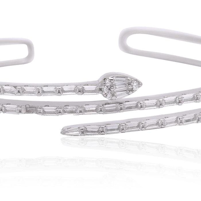 925 Sterling Silver Cuff Bracelet For Women - Gold Trove