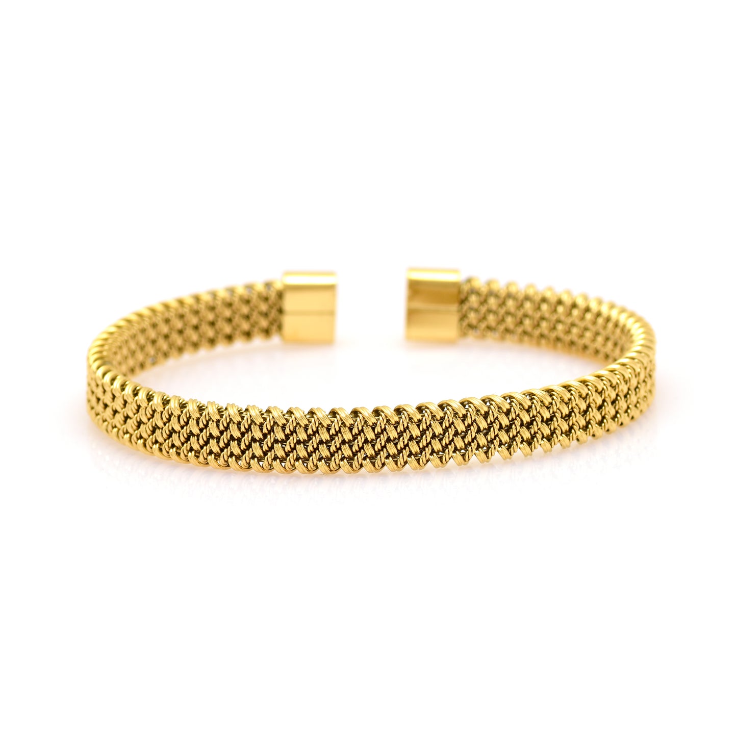 Unisex Stainless Steel Cuff Bracelet | Men's Adjustable Bracelet | Gold & Silver Bangle for Women | Open Cuff Bangle Bracelet