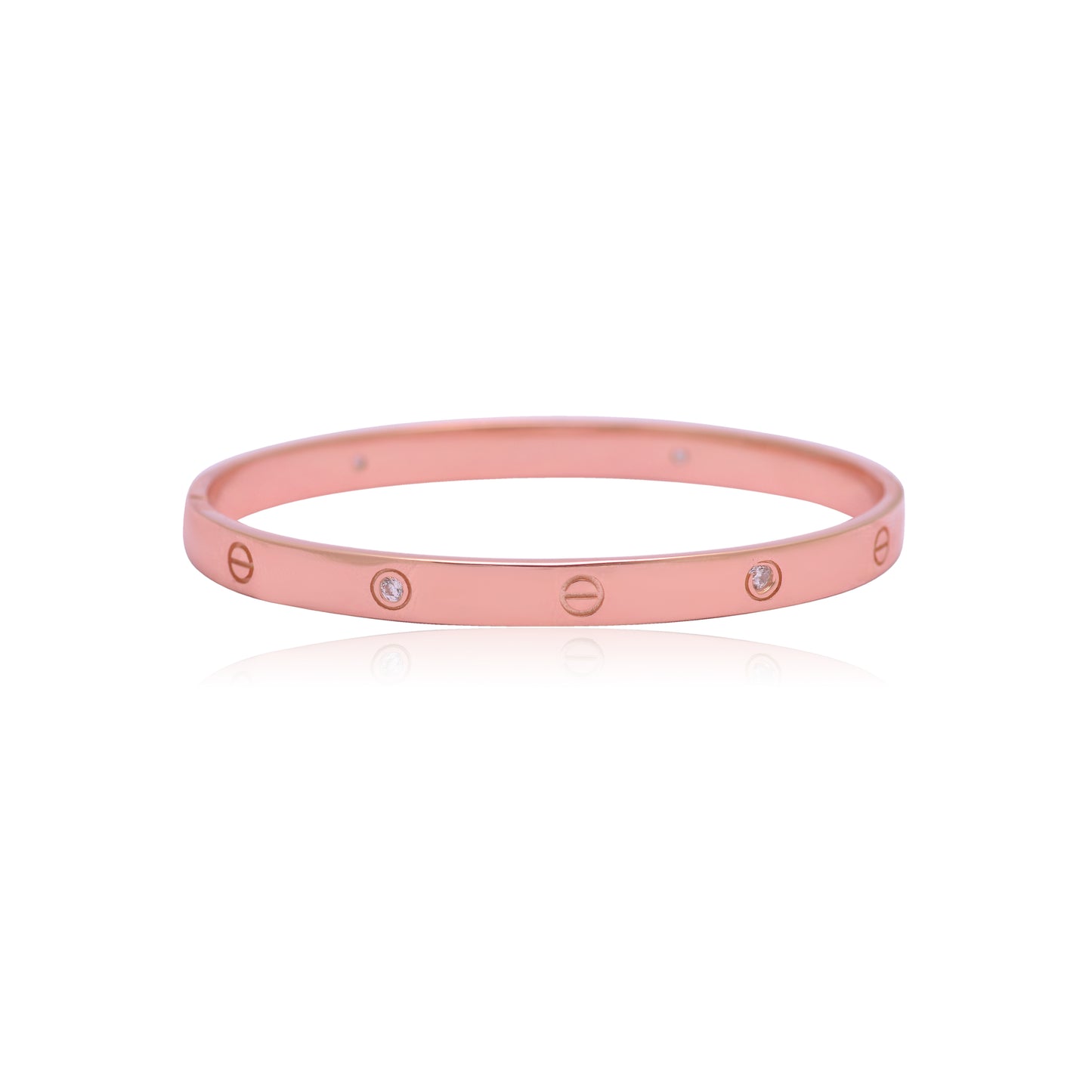 925 Sterling Silver Bangle Bracelet For Women Rose Gold | Silver