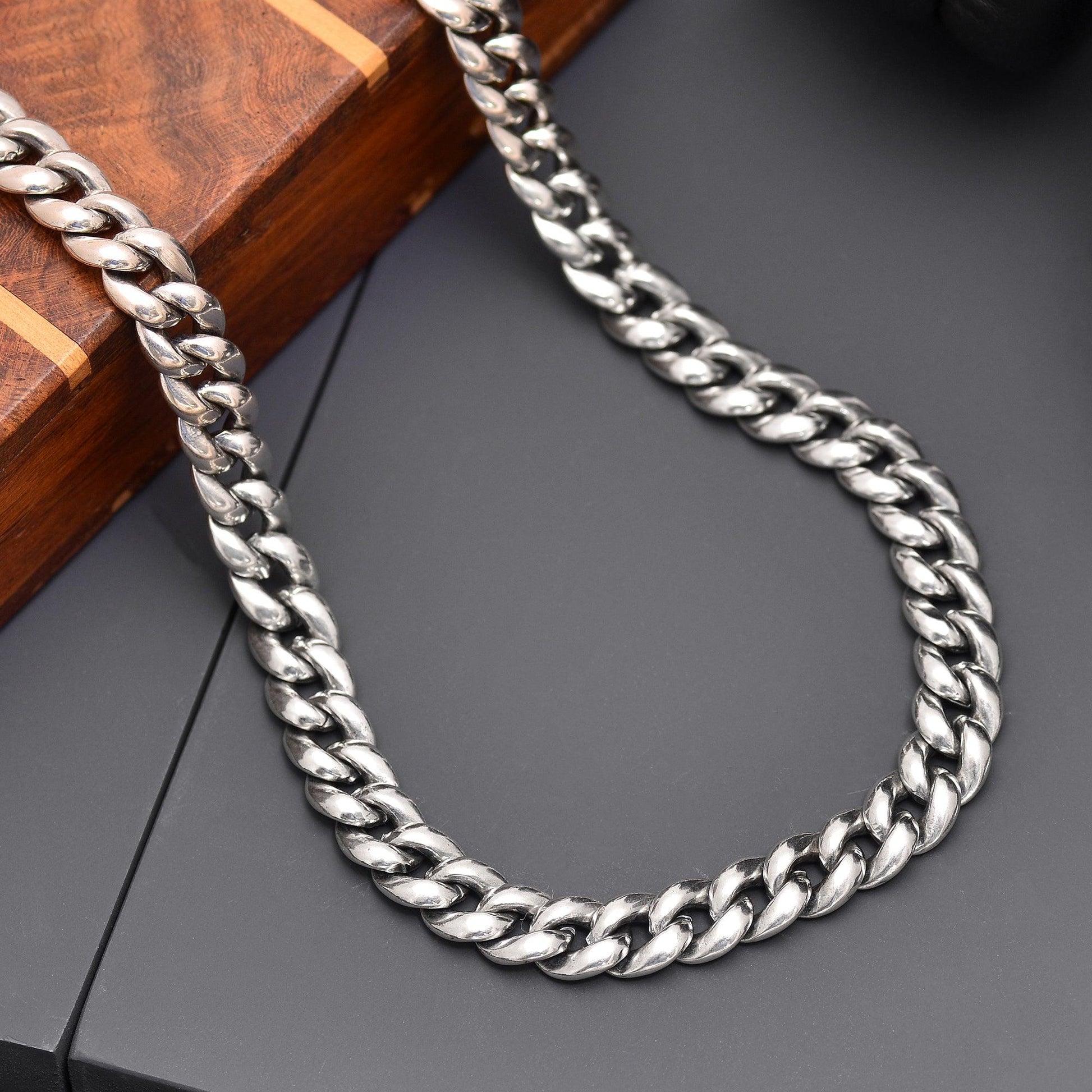 925 Silver Chain Men - Gold Trove