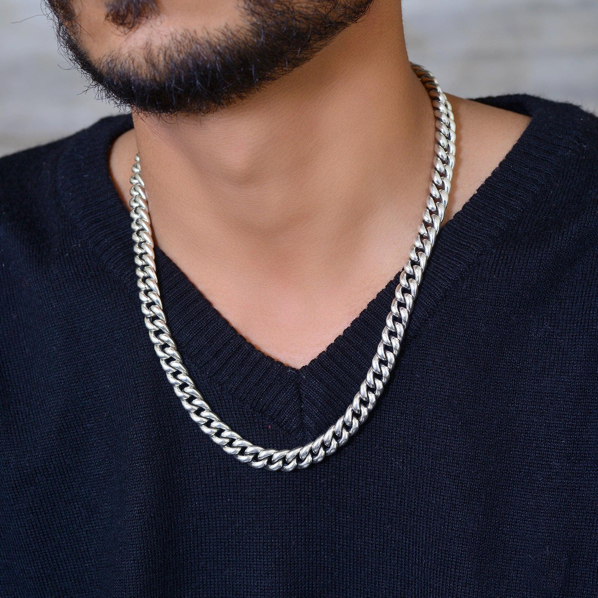 925 Silver Chain Men - Gold Trove