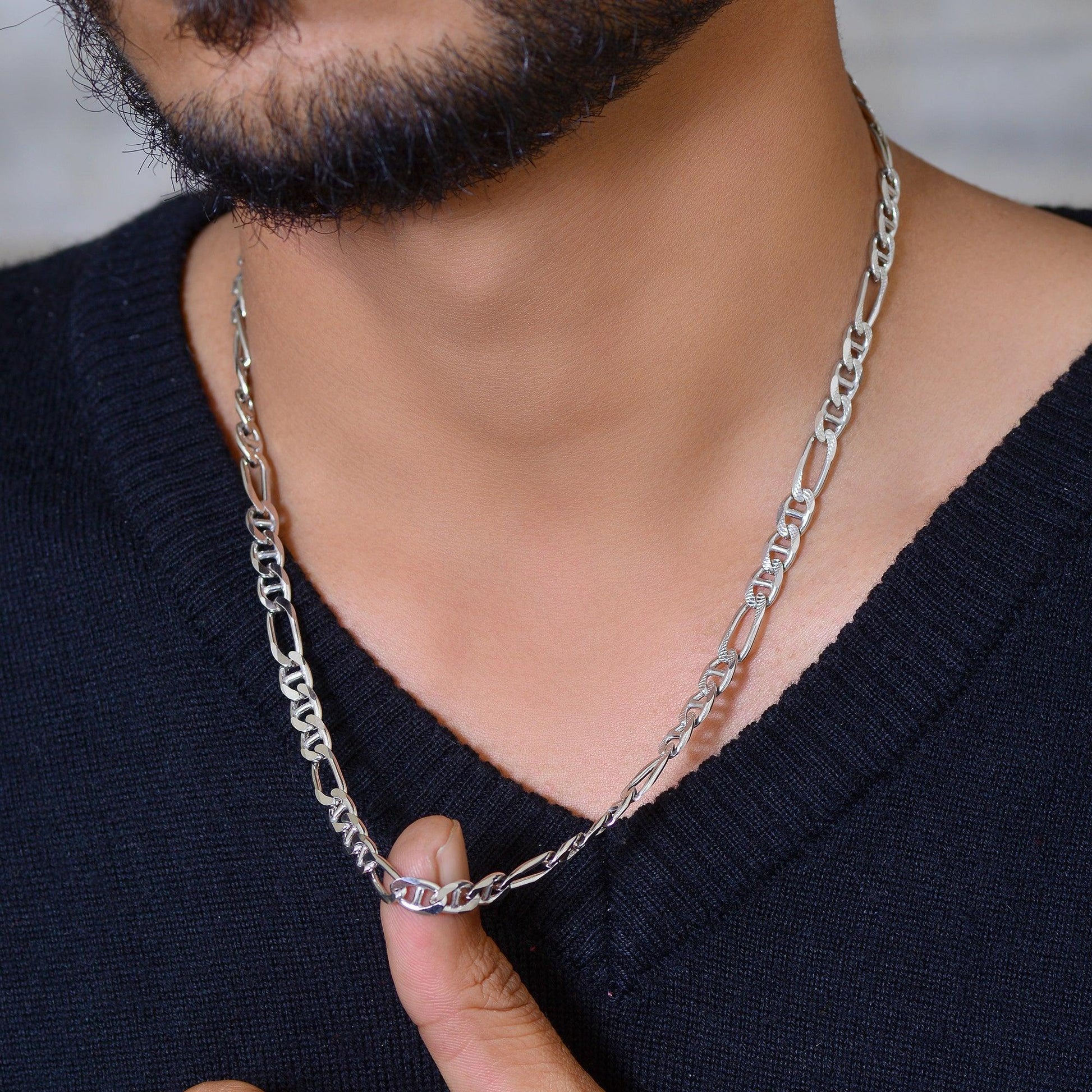 925 Silver Chain Men - Gold Trove