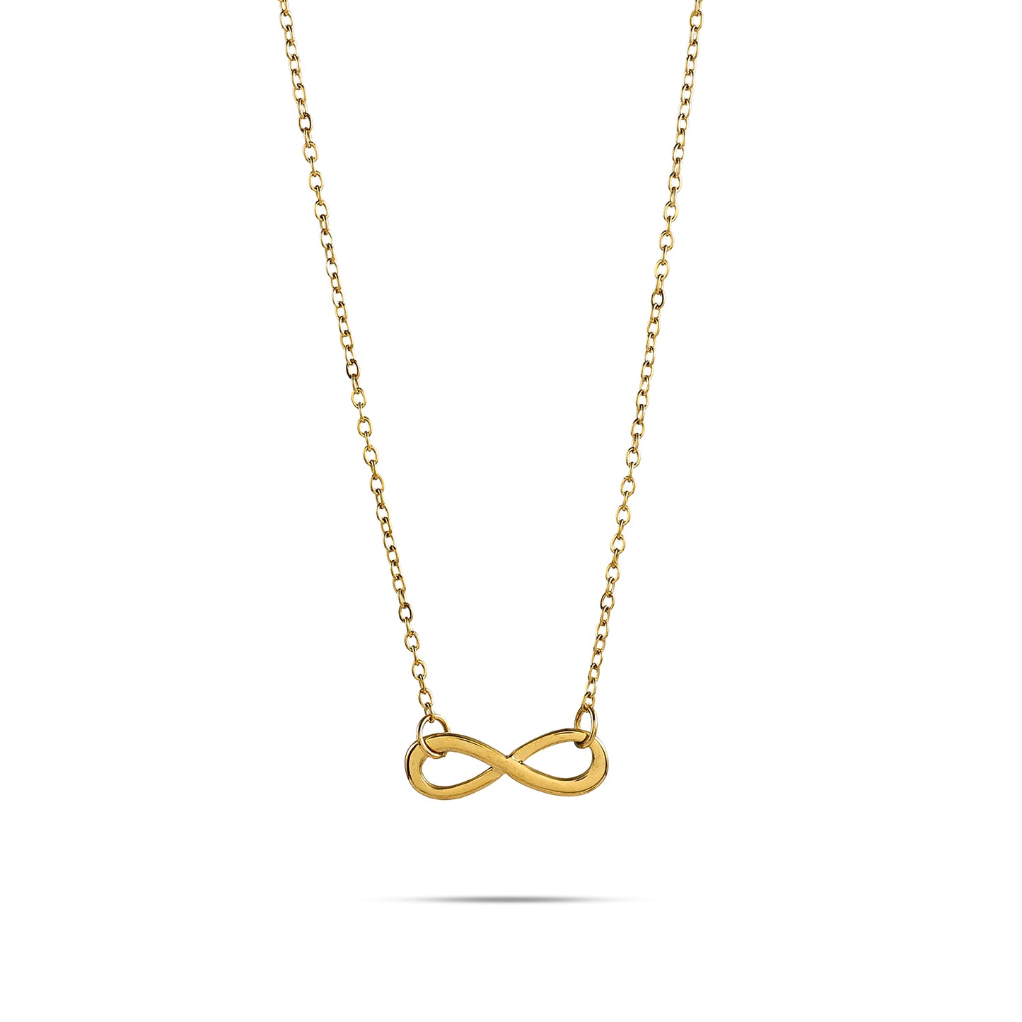 Infinity Necklace, Simple Everyday Necklace, Faigure Eight Pendant Necklace, Adjustable Chain Necklace, Minimal Design Necklace Gift for Her