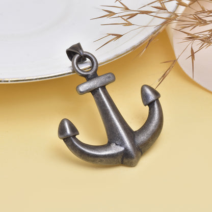 Anchor Pendant Necklace, Nautical Anchor Jewelry, Ocean Lover Gift, Minimalist Anchor Charm, Sea Inspired Pendant