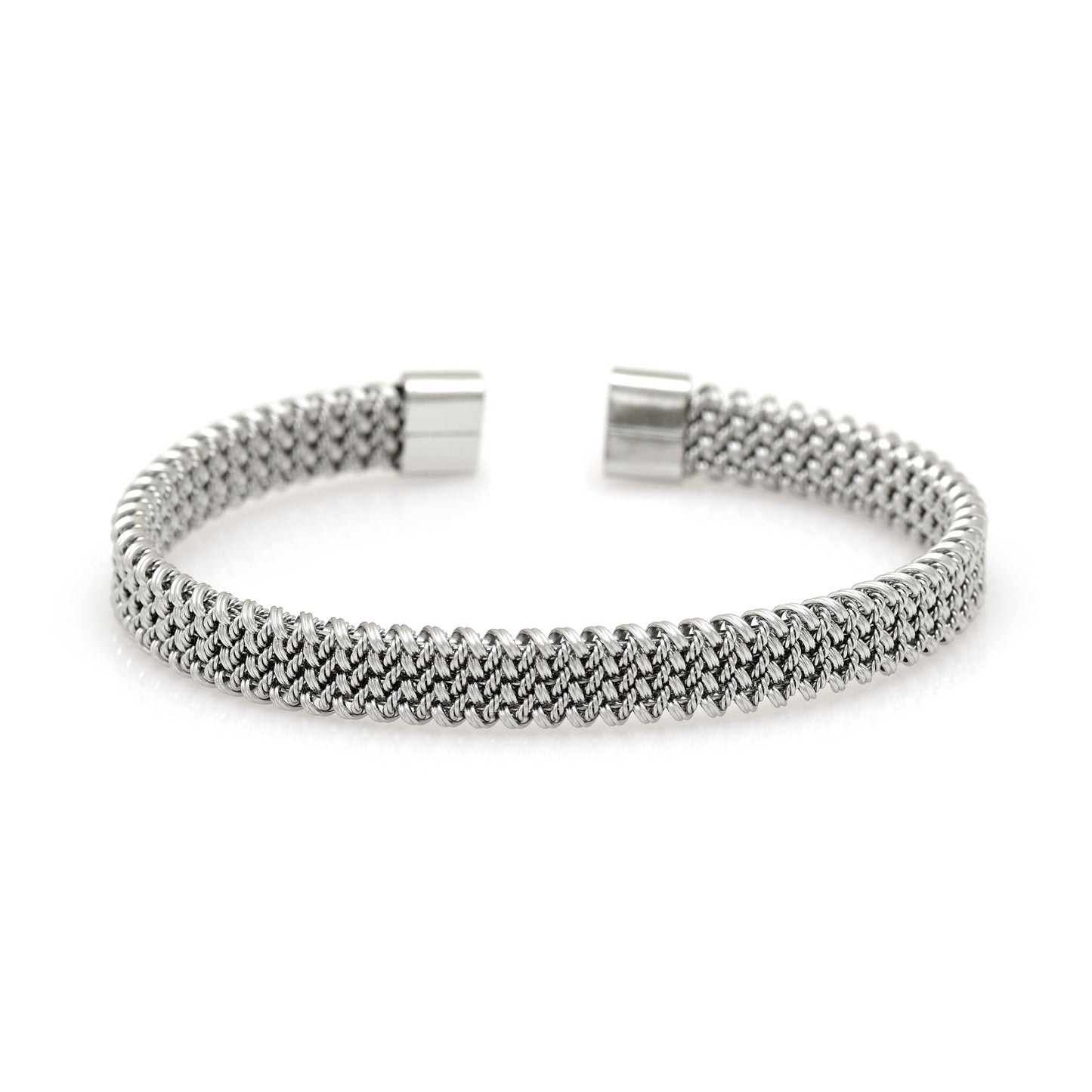 Unisex Stainless Steel Cuff Bracelet | Men's Adjustable Bracelet | Gold & Silver Bangle for Women | Open Cuff Bangle Bracelet