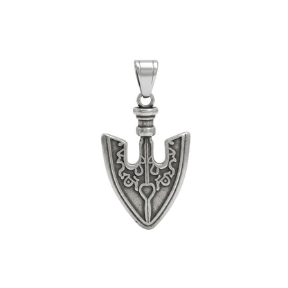 Viking Axe Pendant Necklace, Norse Warrior Axe Jewelry, Nordic Symbol Pendant, Tribal Axe Charm, Gift for Men Women