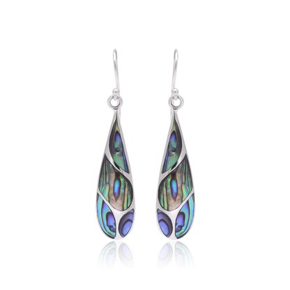 925 Sterling Silver Dangle Teardrop  Earrings For Women
