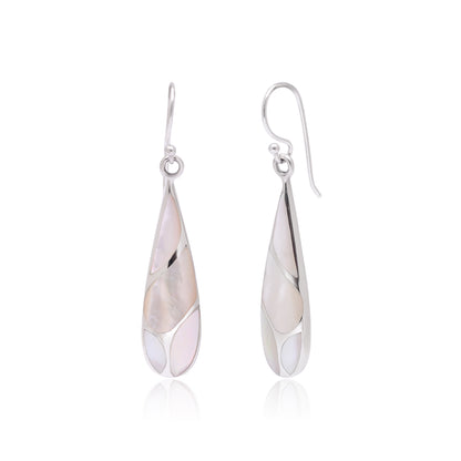 925 Sterling Silver Dangle Teardrop  Earrings For Women