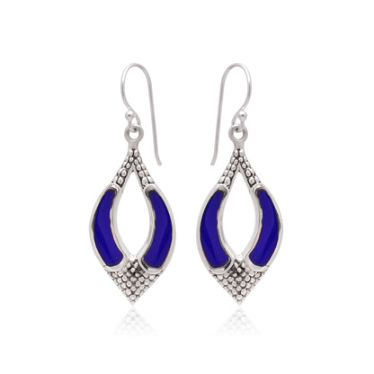 925 Sterling Silver Mother of Pearl Leaf Dangle Earrings for Women