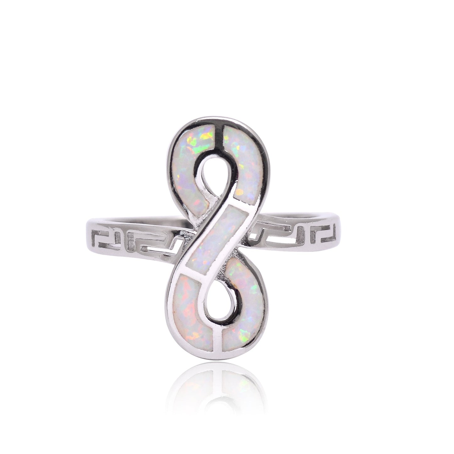 925 Sterling Silver Infinity Ring For Women