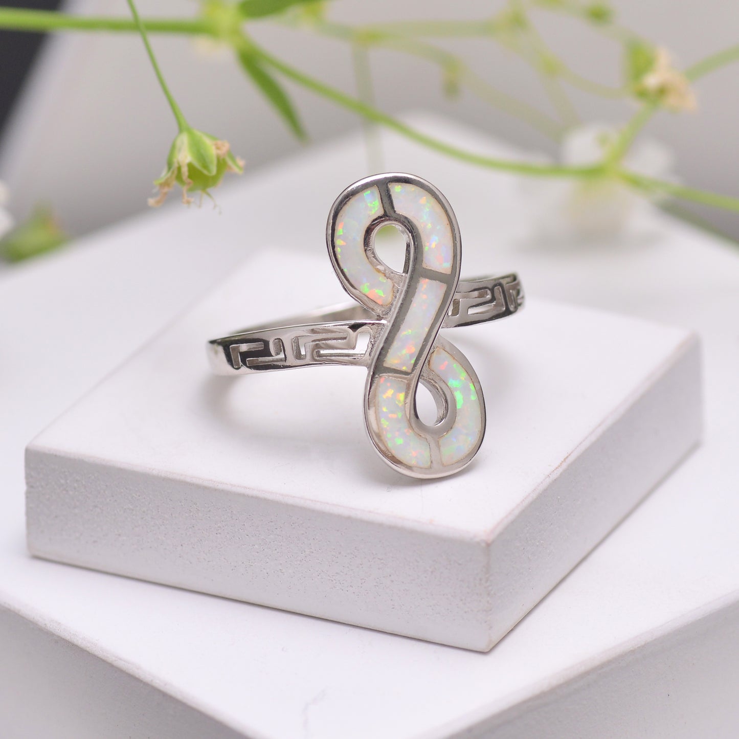 925 Sterling Silver Infinity Ring For Women