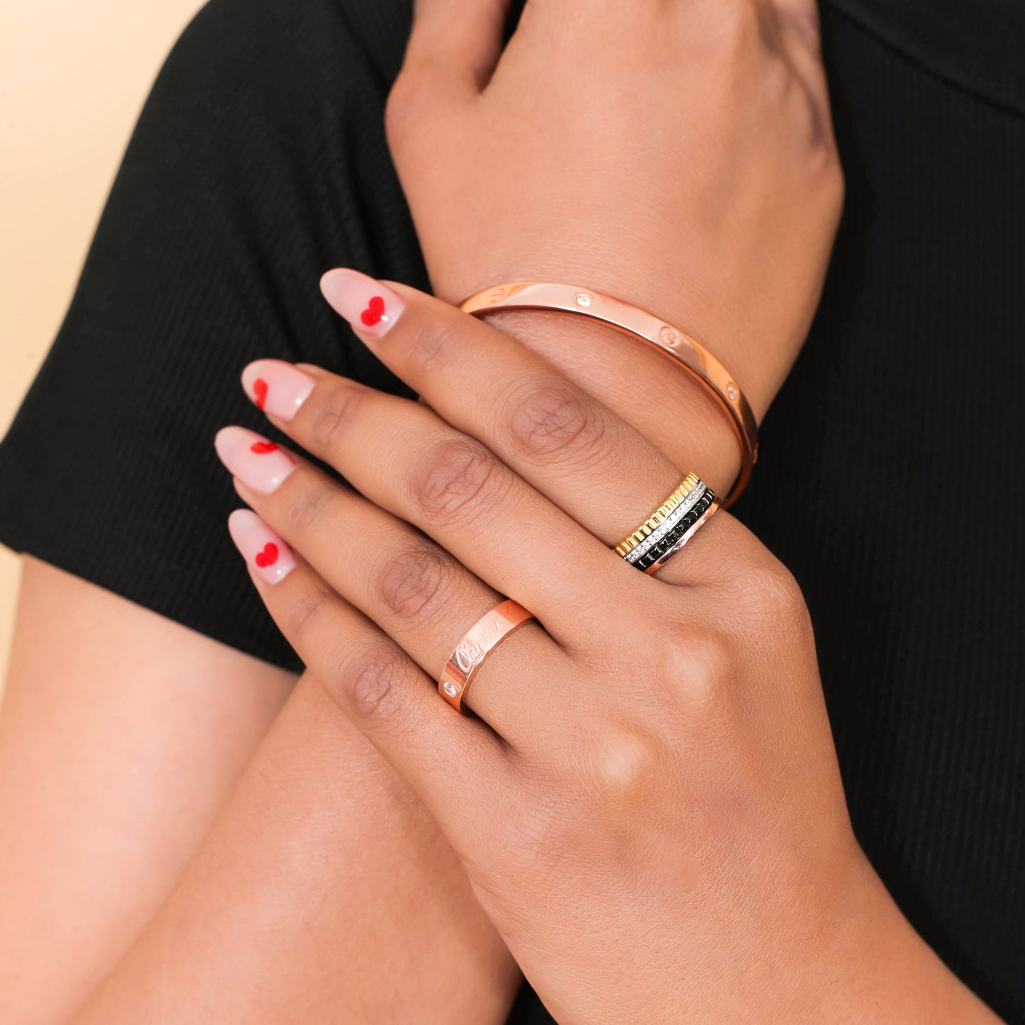 925 Sterling Silver 6mm Band Ring For Women