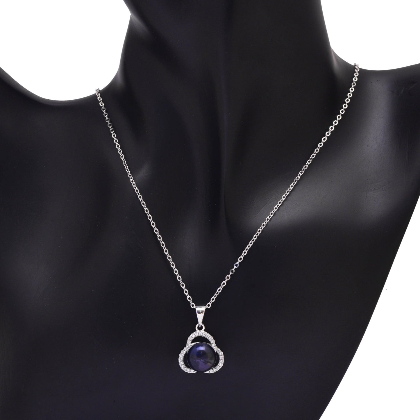 925 Sterling Silver Natural Pearl Pendant For Women