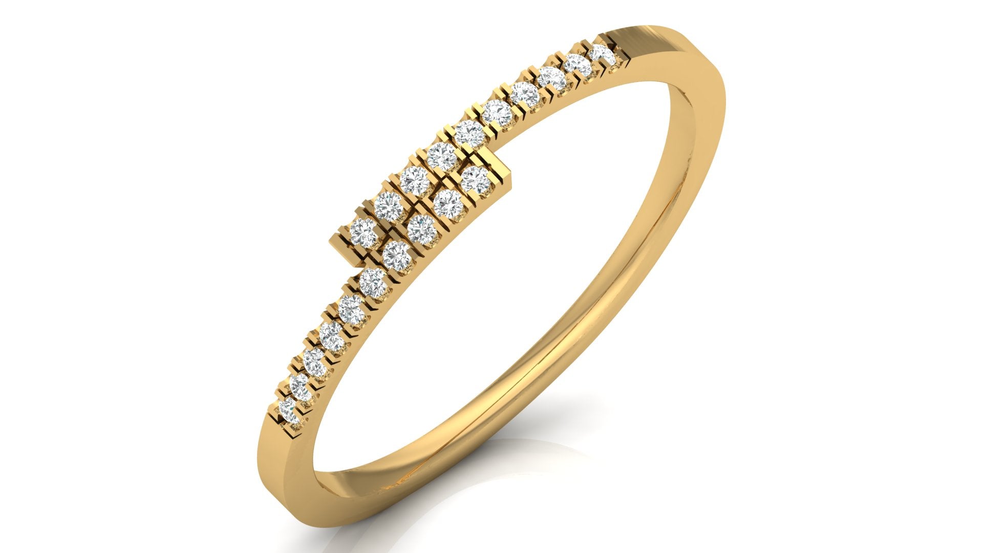 IGI Diamond Ring 14K | 18K Gold VS1/G Lab Grown Woman Wedding Rings
