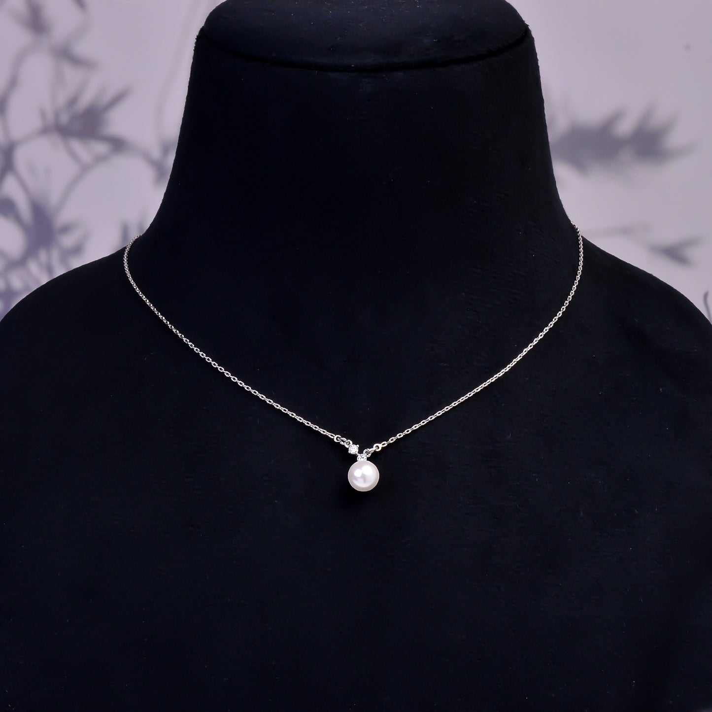 Freshwater Pearl Choker Necklace, Genuine Pearls, Dainty Pearl Necklace, Bridal Necklace, Adjustable Chain Necklace, Gift for Her