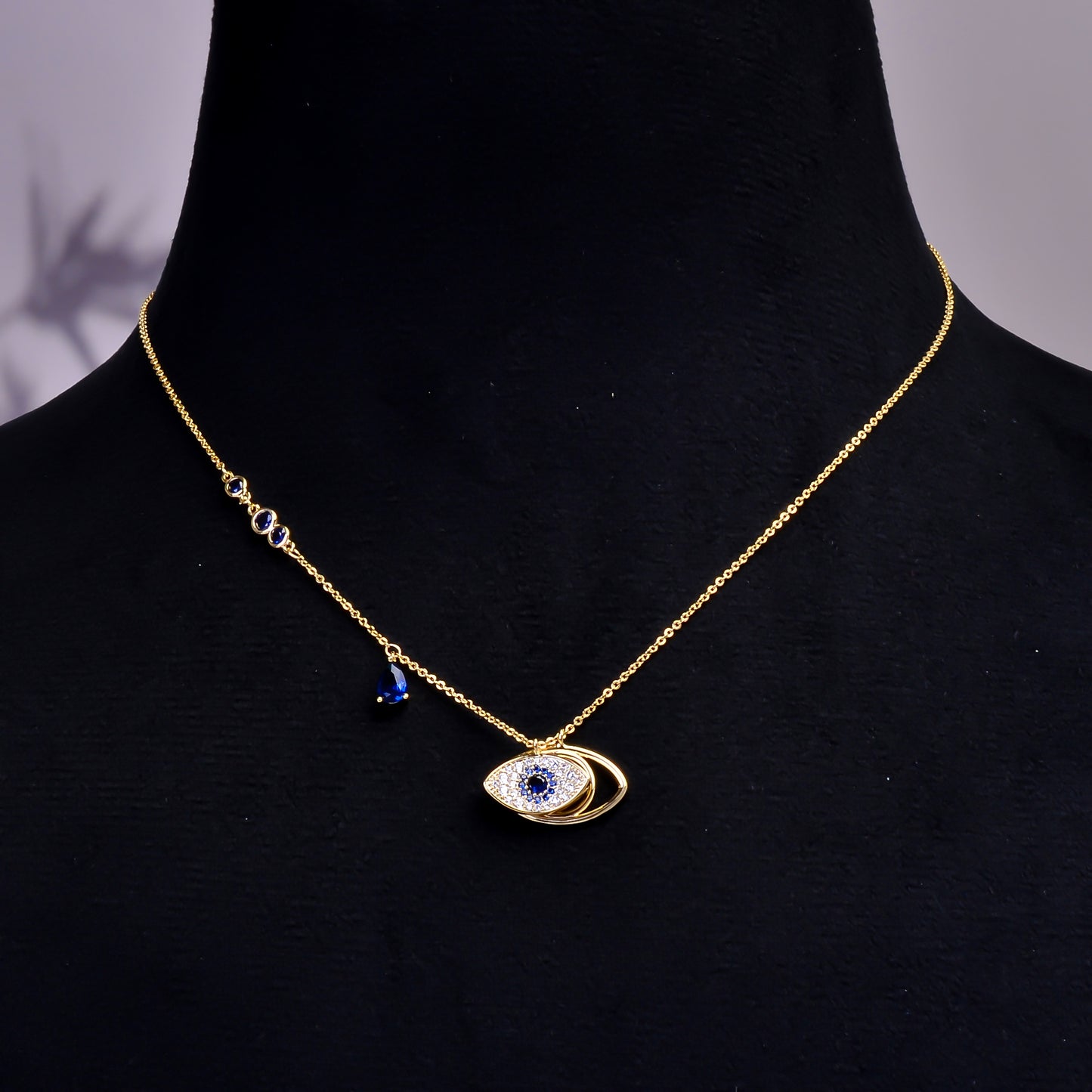 Evil Eye Necklace, Protect you and your loved ones with this Evil Eye Protection Amulet Necklace, Adjustable Chain, Gift for Her