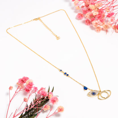 Evil Eye Necklace, Protect you and your loved ones with this Evil Eye Protection Amulet Necklace, Adjustable Chain, Gift for Her
