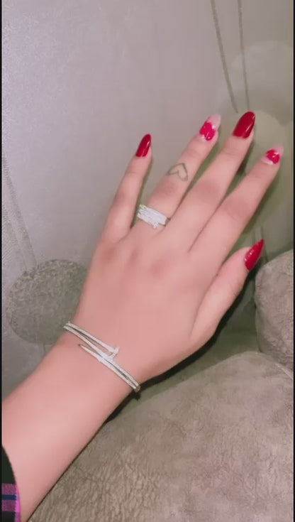 925 Sterling Silver Wrap Ring For Women